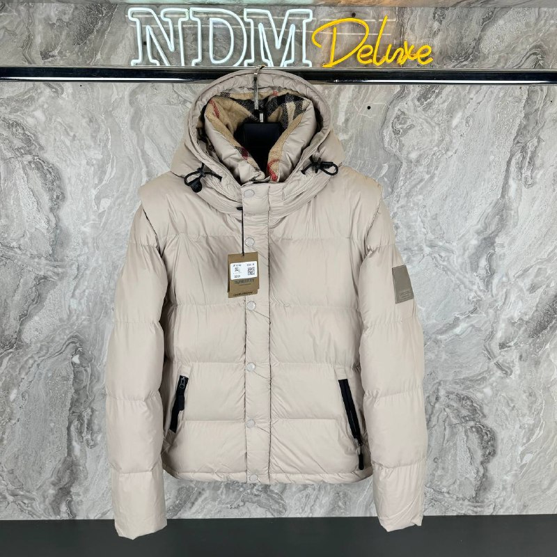 Men Jacket Removable sleeves