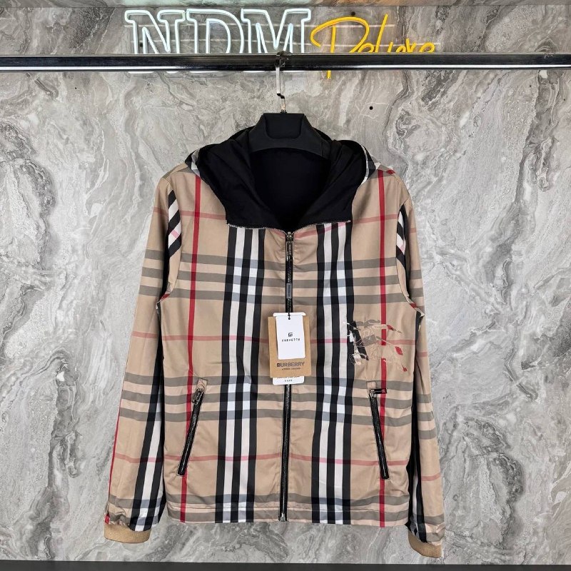 Men Reversible Windbreaker