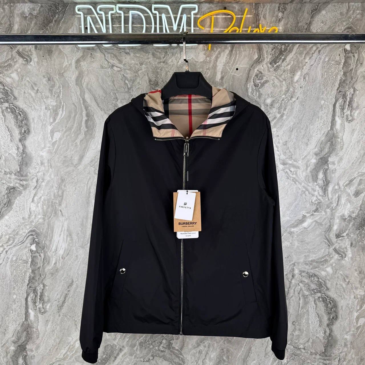 Men Reversible Windbreaker