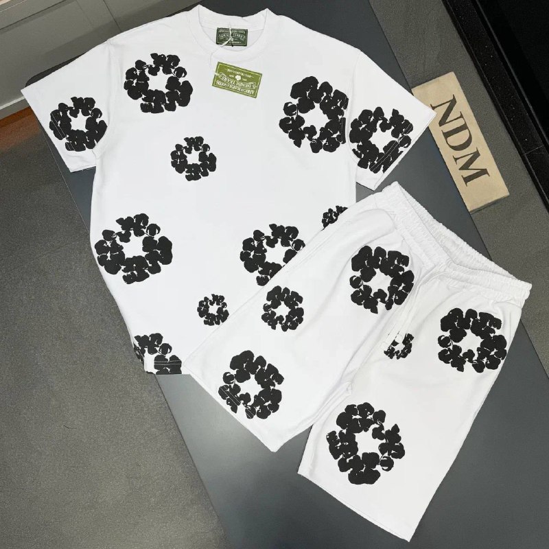 Men cotton short set