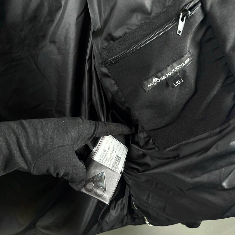 Men jacketBlack Men jacketBlack white fur